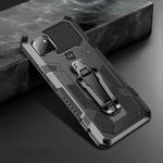 For Motorola Moto One 5G Ace Machine Armor Warrior Shockproof PC + TPU Protective Case(Black)