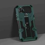 For Motorola Moto One 5G Ace Vanguard Warrior All Inclusive Double-color Shockproof TPU + PC Protective Case with Holder(Graphite Green)