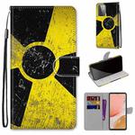 For Samsung Galaxy A72 5G / 4G Coloured Drawing Cross Texture Horizontal Flip PU Leather Case with Holder & Card Slots & Wallet & Lanyard(Yellow Black Logo)