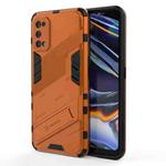 For OPPO Realme 7 Pro Punk Armor 2 in 1 PC + TPU Shockproof Case with Invisible Holder(Orange)