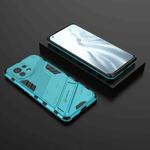 For Xiaomi Mi 11 Punk Armor 2 in 1 PC + TPU Shockproof Case with Invisible Holder(Blue)
