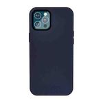 For iPhone 12 TOTUDESIGN Royal Series PU Leather Case(Blue)