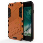 Punk Armor 2 in 1 PC + TPU Shockproof Case with Invisible Holder For iPhone 6 & 6s(Orange)