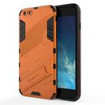 Punk Armor 2 in 1 PC + TPU Shockproof Case with Invisible Holder For iPhone 6 Plus & 6s  Plus(Orange)