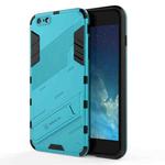 Punk Armor 2 in 1 PC + TPU Shockproof Case with Invisible Holder For iPhone 6 Plus & 6s  Plus(Blue)