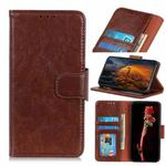 For Samsung Galaxy A02 Nappa Texture Horizontal Flip Leather Case with Holder & Card Slots & Wallet(Brown)