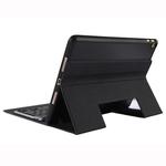 K102B For iPad 10.2 inch 2019 Ultra-thin One-piece Bluetooth Keyboard Leather Tablet Case with Stand & Pen Slot(Black)