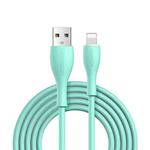 JOYROOM S-2030M8 M8 Bowling Series 2.4A USB to 8 Pin TPE Charging Transmission Data Cable, Cable Length:2m(Green)
