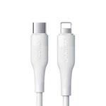 JOYROOM S-1224M3 20W 2.4A USB-C / Type-C to 8 Pin PD Fast Charging Data Cable, Cable Length: 1.2m(White)