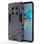 For Huawei Mate 40 Punk Armor 2 in 1 PC + TPU Shockproof Case with Invisible Holder(Grey)