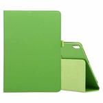 For Lenovo Smart Tab M10 / P10 10.1 inch Litchi Texture Solid Color Horizontal Flip Leather Case with Holder & Pen Slot(Green)