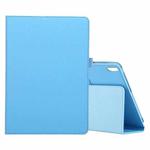 For Lenovo Smart Tab M10 / P10 10.1 inch Litchi Texture Solid Color Horizontal Flip Leather Case with Holder & Pen Slot(Sky Blue)