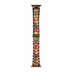 WIWU Resin Watch Band For Apple Watch Series 9&8&7 41mm / SE 3&SE 2&6&SE&5&4 40mm / 3&2&1 38mm(Colorful)