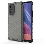 For Xiaomi Redmi K40 / K40 Pro Shockproof Honeycomb PC + TPU Case(Black)