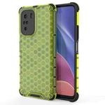 For Xiaomi Redmi K40 / K40 Pro Shockproof Honeycomb PC + TPU Case(Green)