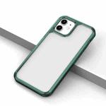 For iPhone 12 mini TPU + PC Protective Case (Dark Green)
