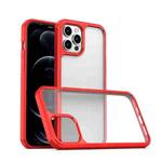For iPhone 12 / 12 Pro TPU + PC Protective Case(Red)
