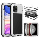 For iPhone 11 Metal Armor Triple Proofing  Protective Case(White)