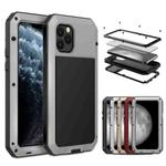 For iPhone 11 Pro Metal Armor Triple Proofing  Protective Case(Silver)