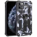 For iPhone 11 Pro Camouflage Armor Shockproof TPU + PC Magnetic Protective Case with Holder  (Grey)