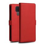 For Huawei Mate 30 Lite DZGOGO MILO Series PC + PU Horizontal Flip Leather Case with Holder & Card Slot & Wallet(Red)