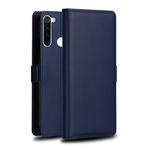 For Xiaomi Redmi Note 8 DZGOGO MILO Series PC + PU Horizontal Flip Leather Case with Holder & Card Slot & Wallet(Blue)