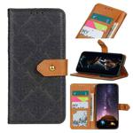For Nokia 7.3 European Floral Embossed Copper Buckle Horizontal Flip PU Leather Case with Holder & Card Slots & Wallet & Photo Frame(Black)
