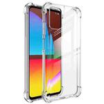 For HTC Desire 21 Pro 5G IMAK All Coverage Shockproof Airbag TPU Case(Transparent)