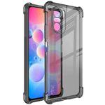 For Xiaomi Redmi K40 / K40 Pro / K40 Pro+ IMAK All Coverage Shockproof Airbag TPU Case(Transparent Black)