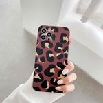 For iPhone 11 Shockproof Pattern TPU Protective Case (Brown Leopard)