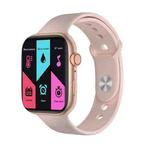 DW35PRO 1.75 inch Color Screen IPX7 Waterproof Smart Watch, Support Bluetooth Answer & Reject / Sleep Monitoring / Heart Rate Monitoring, Style: Silicone Strap(Pink)