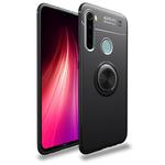 For Xiaomi Redmi Note 8 Lenuo Shockproof TPU Protective Case with Invisible Holder(Black)