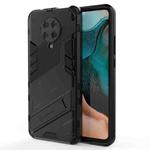 For Xiaomi Redmi K30 Pro Punk Armor 2 in 1 PC + TPU Shockproof Case with Invisible Holder(Black)