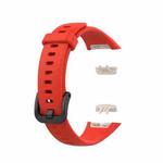 For Huawei Honor Band 6 TPU Watch Band, Size: One Size(Red)