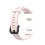 For Huawei Honor Band 6 TPU Watch Band, Size: One Size(Light Pink)