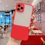 Candy Color Shockproof TPU Case For iPhone 12 Pro(Red)
