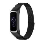 For Samsung Galaxy Fit 2 SM-R220 Milanese Watch Band(Black)