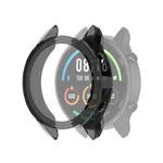 For Xiaomi Watch Color Sport Half Coverage Hollowed TPU Protective Case(Transparent Black)