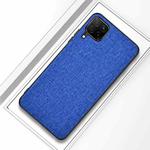 For Samsung Galaxy A42 5G Shockproof Cloth Texture PC + TPU Protective Case(Blue)