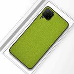 For Samsung Galaxy A42 5G Shockproof Cloth Texture PC + TPU Protective Case(Green)
