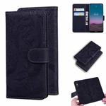 For Nokia 5.4 Tiger Embossing Pattern Horizontal Flip Leather Case with Holder & Card Slots & Wallet(Black)