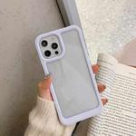 For iPhone 12 mini Acrylic + TPU Shockproof Protective Case (Purple)