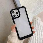 For iPhone 12 mini Acrylic + TPU Shockproof Protective Case (Black)