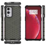 For  OnePlus 9 Pro Shockproof Honeycomb PC + TPU Case(Black)