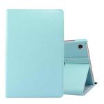 For Lenovo Tab M10 Plus 10.3 360 Degree Rotation Litchi Texture Flip Leather Case with Holder(Sky Blue)