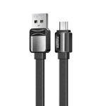 Remax RC-154m 2.4A Micro USB Platinum Pro Charging Data Cable, Length: 1m(Black)