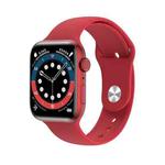 MD58 1.75 inch IPS Screen IP67 Waterproof Smart Watch, Support Bluetooth Music Playback / Sleep Monitoring / Heart Rate Monitoring(Red)