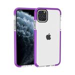 For iPhone 11 Pro Max Basketball Texture Anti-collision TPU Protective Case(Purple)