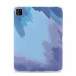Shockproof IMD + TPU Watercolor Protective Tablet Case For iPad 10.2 / iPad Pro 10.5(Winter Snow)
