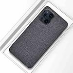 For OPPO Find X3 Shockproof Cloth Protective Case(Grey)